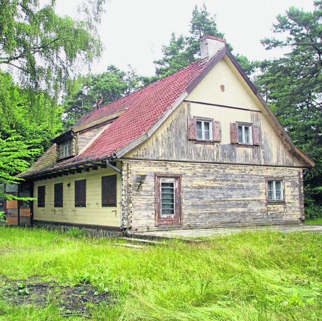 Obecny wygląd domku myśliwskiego Alberta Forstera.