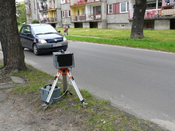 Fotoradar będzie wystawiany w ciągu ulic Boczna - Sokola -...