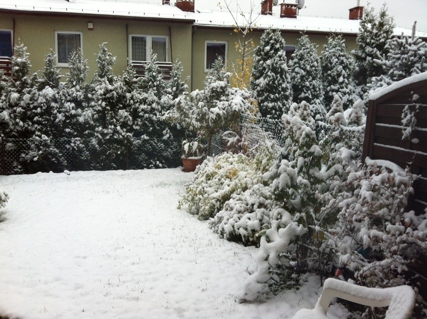 Katowice w śniegu