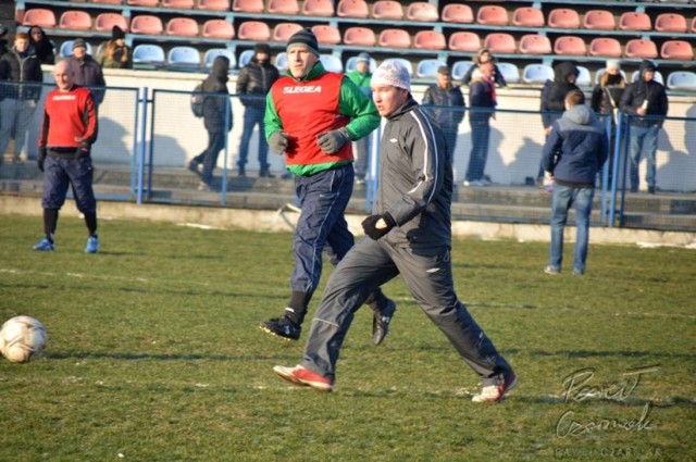 Jarosław Grzesiak (w czerwonym znaczniku) został pod koniec grudnia nowym trenerem Włocłavii