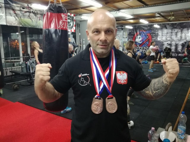 Robert Jędrzejewski podwójnym medalistą mistrzostw świata kettlebell