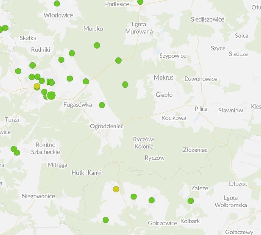 Jakość powietrza w powiecie zawierciańskim - co wskazują...