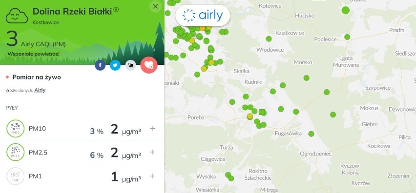 Jakość powietrza w powiecie zawierciańskim - co wskazują...