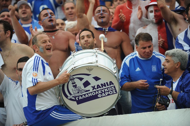 Euro 2012: Atmosfera na meczu Polska - Grecja