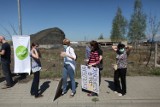 Protest przeciwko hałdzie w Szopienicach [ZDJĘCIA]