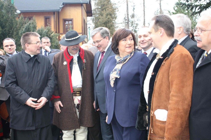 Zakopane: Prezydent Komorowski na Skoku do Celu Małysza