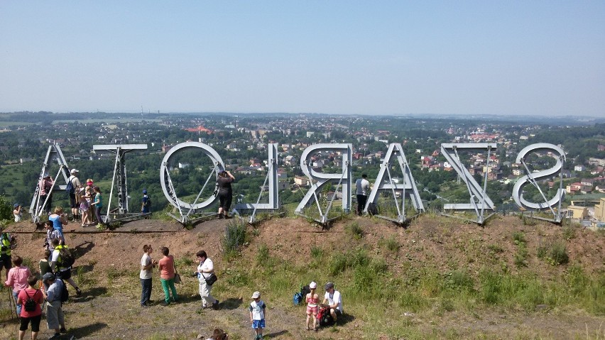 Na szczycie Hołdy Szarlota w Rydułtowach. ZOBACZ REGION Z GÓRY [ZDJĘCIA]