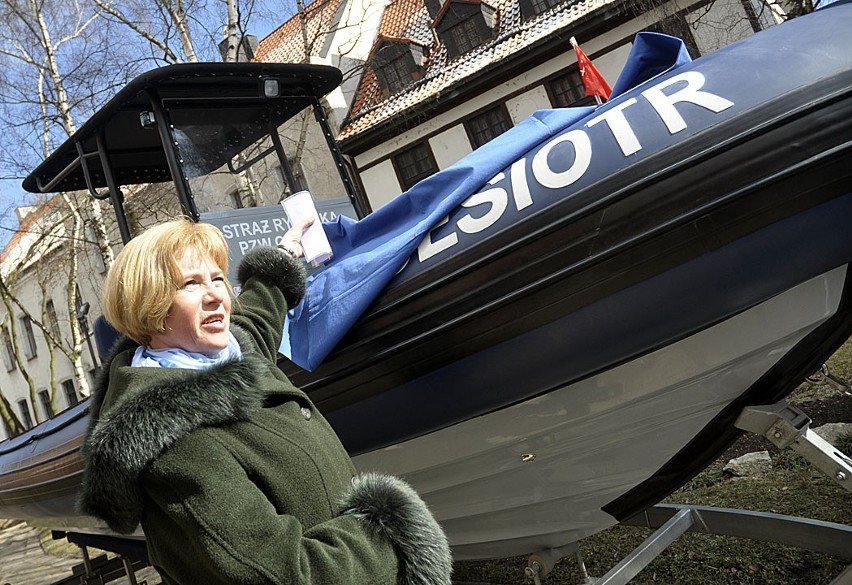 Gdańsk: Chrzest nowej łodzi dla Straży Rybackiej (ZDJĘCIA)