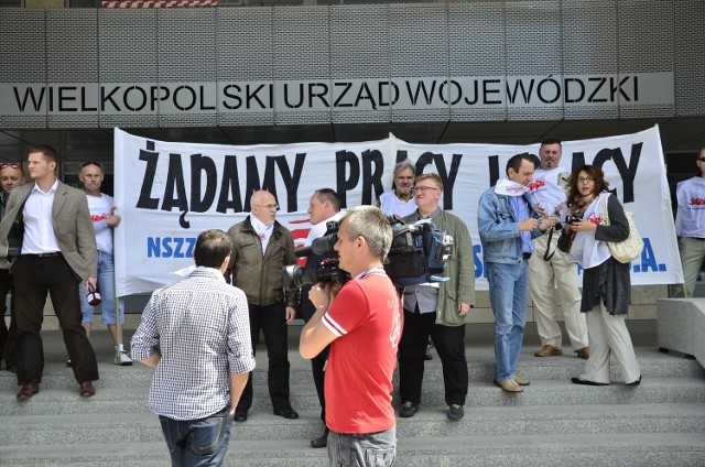 30 maja "Solidarność" protestowała w całej Polsce między innymi przeciwko liberalizacji prawa pracy