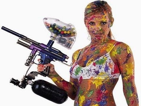 Karnet na grę w paintballa. Cudownie odstresowuje, zwłaszcza...