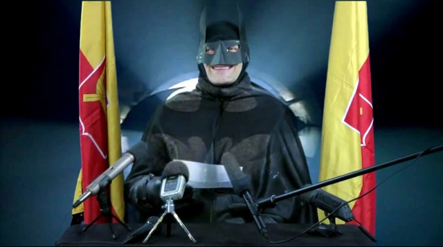 Wiceprezydent Radosław Stępień to łódzki Batman?