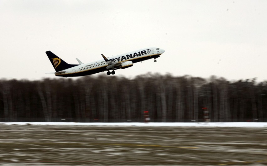 Boeing Ryanaira wystartował z Lotniska Lublin
