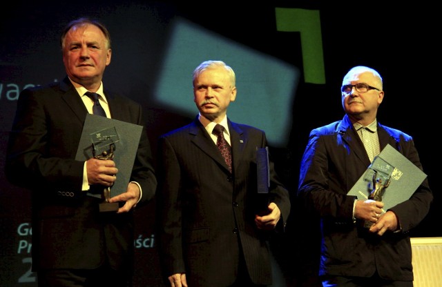 Nagrodzeni: Grzegorz Dębiec (Transhurt), Ryszard Miazga (Apex), Janusz Babicz (Maik)