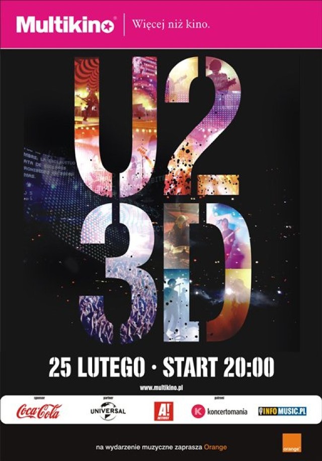 U2 3D w Multikino Rumia