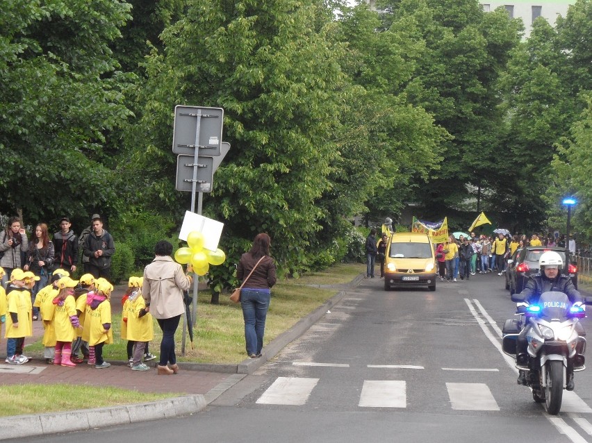 Sosnowiec: ulicami miasta przeszedł Marsz Nadziei dla Hospicjum [ZDJĘCIA]