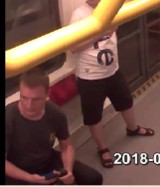 Zepchnął kontrolera biletów na tory metra. Policja opublikowała zdjęcia poszukiwanego mężczyzny