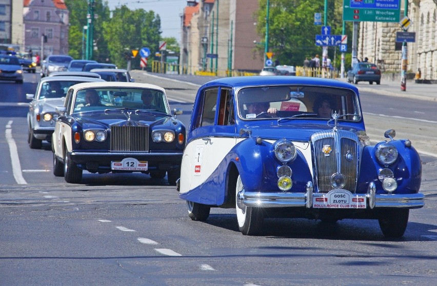 Rolls Royce'y na ulicach Poznania ZDJĘCIA I FILM