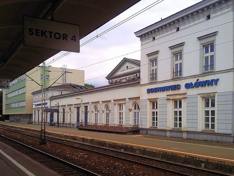Dworzec kolejowy w Sosnowcu