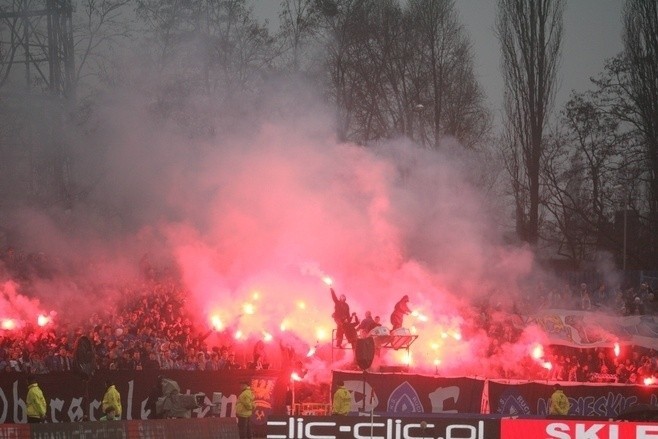 Zamieszki podczas Wielkich Derbów Śląska