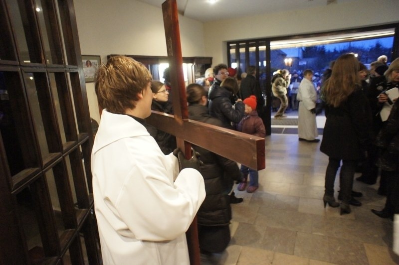 Misterium Męki Pańskiej na terenie kościoła pod wezwaniem...