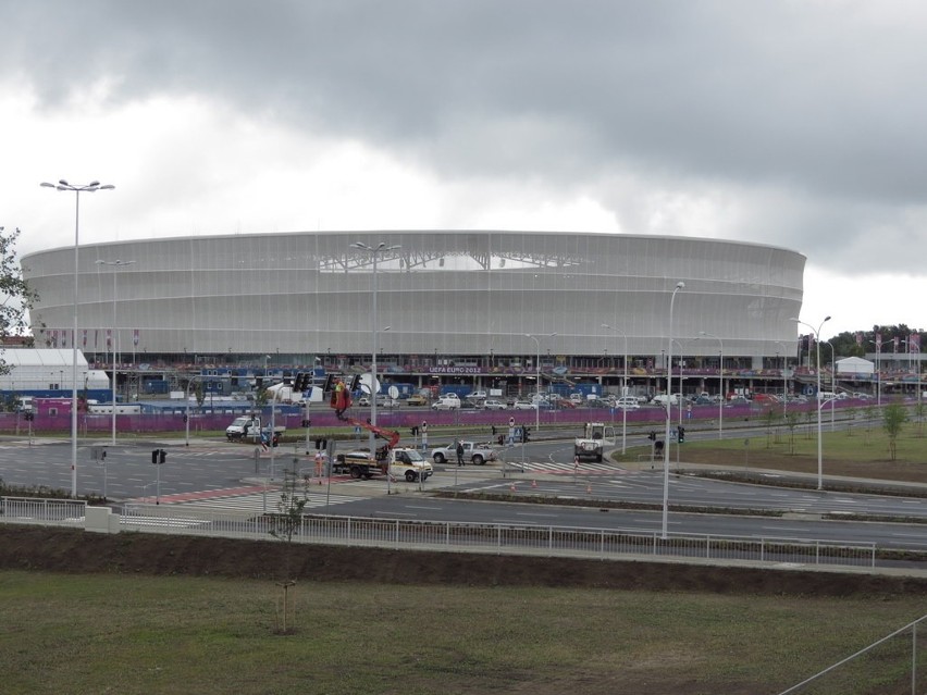 Wrocław: Stadion na cztery dni przed Euro (GALERIA)