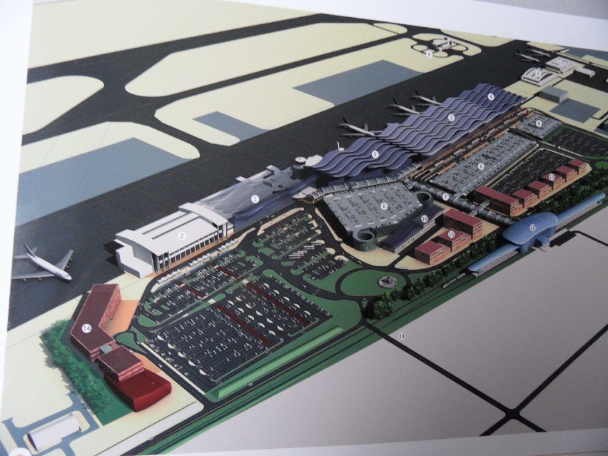 Katowice Airport z salonem dla VIPów i hotelem [WIZUALIZACJE]