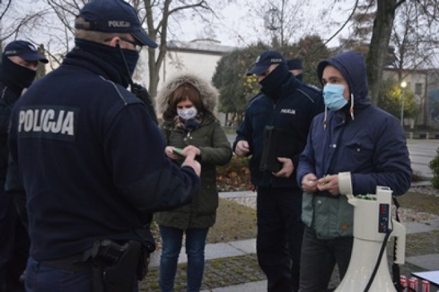 Strajk kobiet w Bełchatowie, 27.11.2020