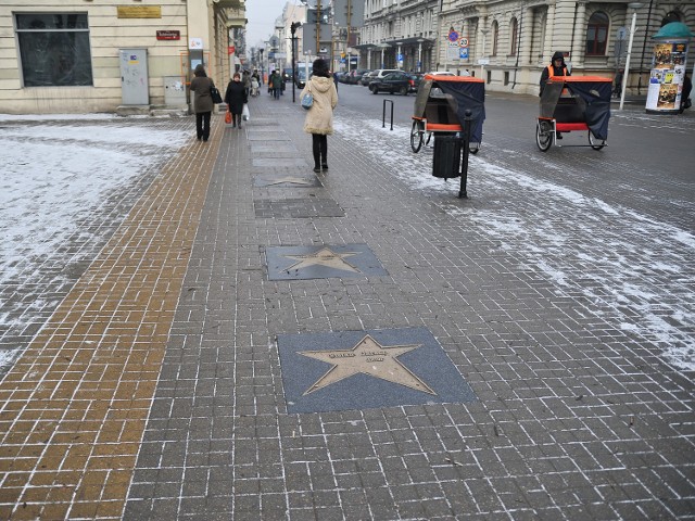 Łódzka Aleja Sław, zwana też Aleją Gwiazd