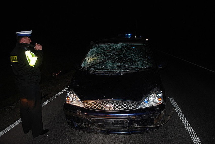 Wypadek na trasie Budomierz - Lubaczów