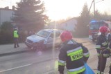 Zderzenie czterech aut w Tucholi [zdjęcia]