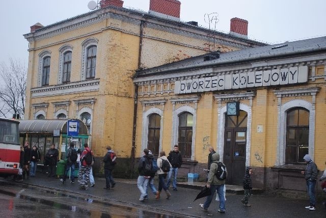 Dworzec w Myszkowie