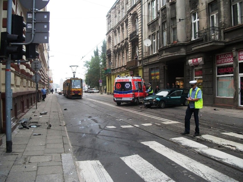Łódź: groźny wypadek przy Kilińskiego