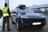 Sławatycze. Porsche Cayenne i Audi Q7 zostały na granicy