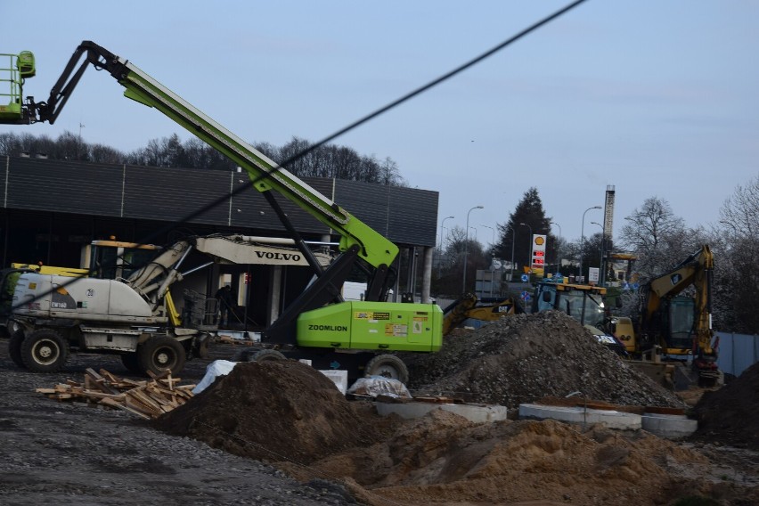 Tak obecnie wygląda plac budowy