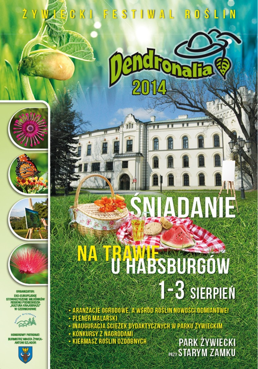 Dendronalia 2014: W piątek zaczyna się czwarta edycja Żywieckiego Festiwalu Roślin Dendronalia 2014