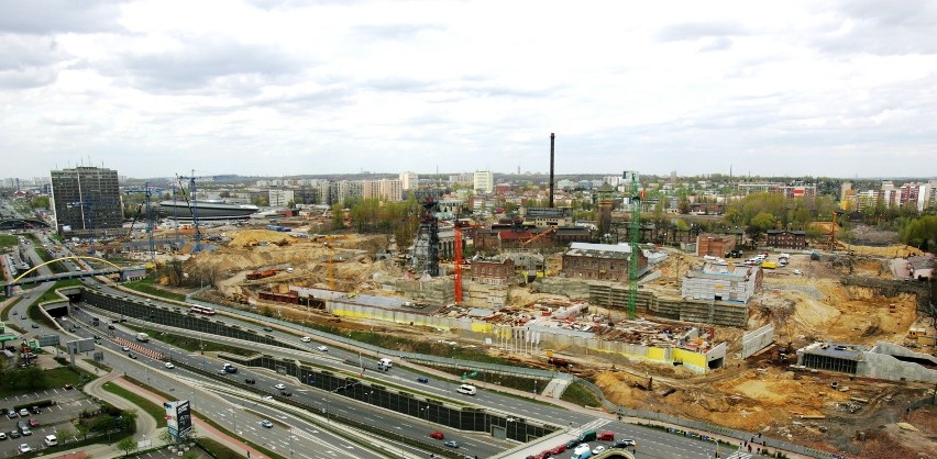 Katowice: Trwają budowy Muzeum i NOSPR. MCK ma poślizg [ZDJĘCIA]