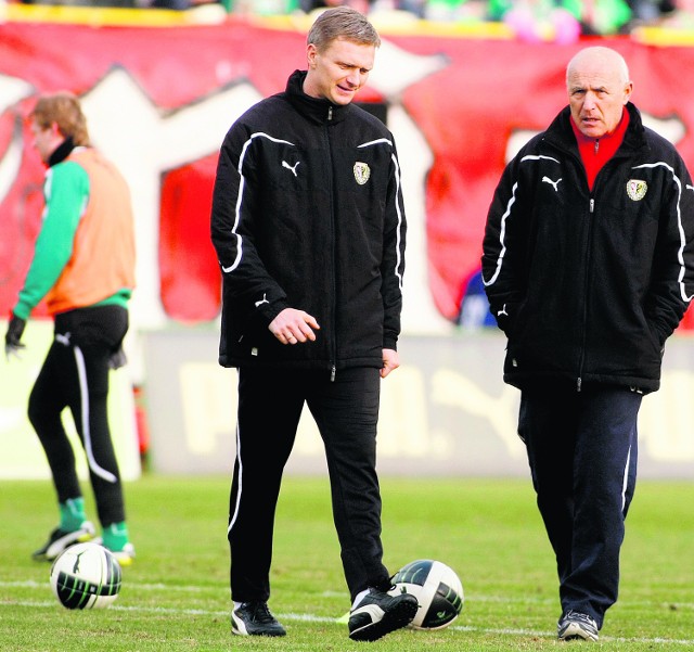 Marek Wleciałowski (z lewej) rozpocznie wkrótce pracę w reprezentacji