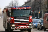 W Czerwieńsku na stacji spaliła się lokomotywa
