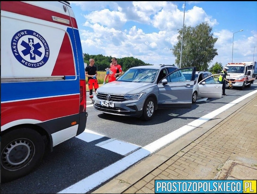 Zderzenie aut na obwodnicy Opola
