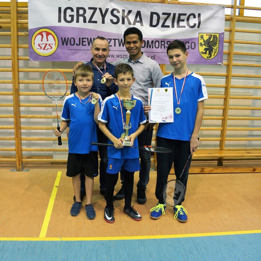 UKS Bliza Władysławowo mistrzem Pomorza w badmintonie