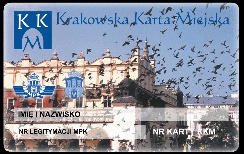 Stary typ Krakowskiej Karty Miejskiej