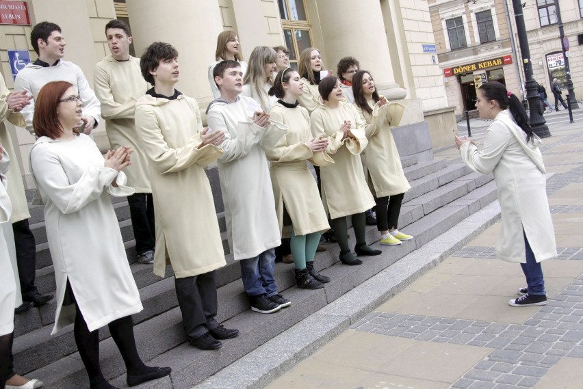 Wiosna Gospel: Śpiewanie pod lubelskim ratuszem