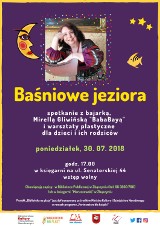 Spotkanie z zawodową bajarką "Bababayą" - Mirellą Gliwińską," Baśniowe jeziora" w księgarni już 30 lipca