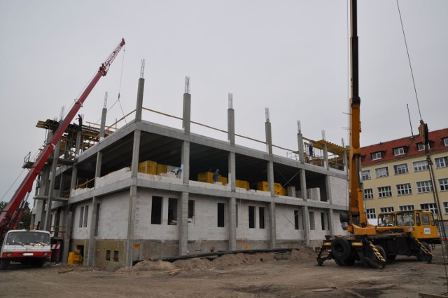 Budowa nowego skrzydła szpitala w Szczecinku