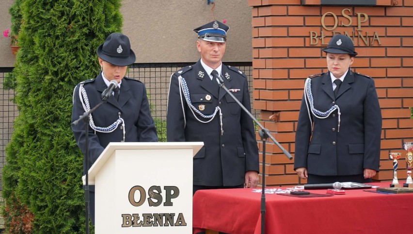 Paweł Baraniak - prezes OSP Błenna