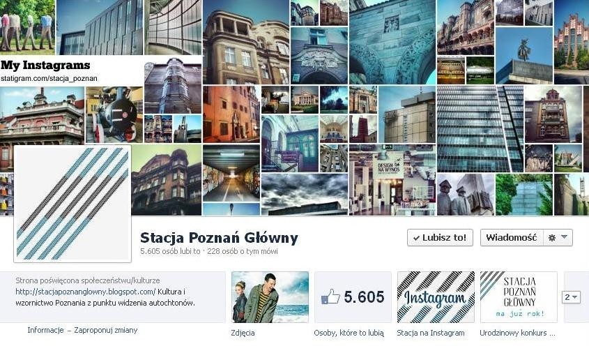 Poznań na Facebooku - Stacja Poznań Główny