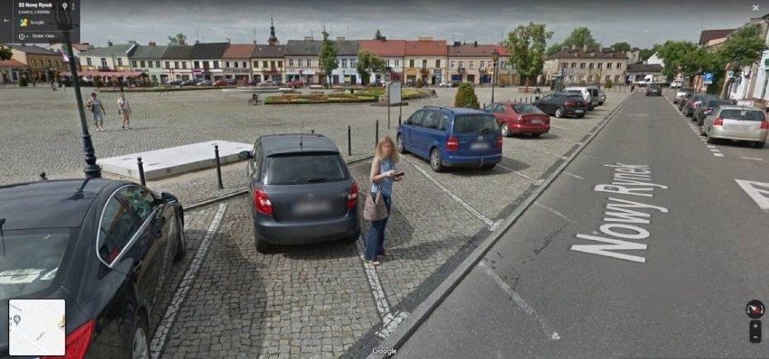 Mieszkańcy Łowicza na Google Street View. Sprawdź, kto ma zdjęcie Google'a?