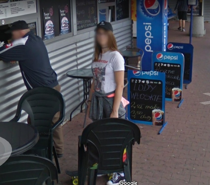 Oto zdjęcia mieszkańców Sosnowca na Google Street View. Odnajdujecie się nich?