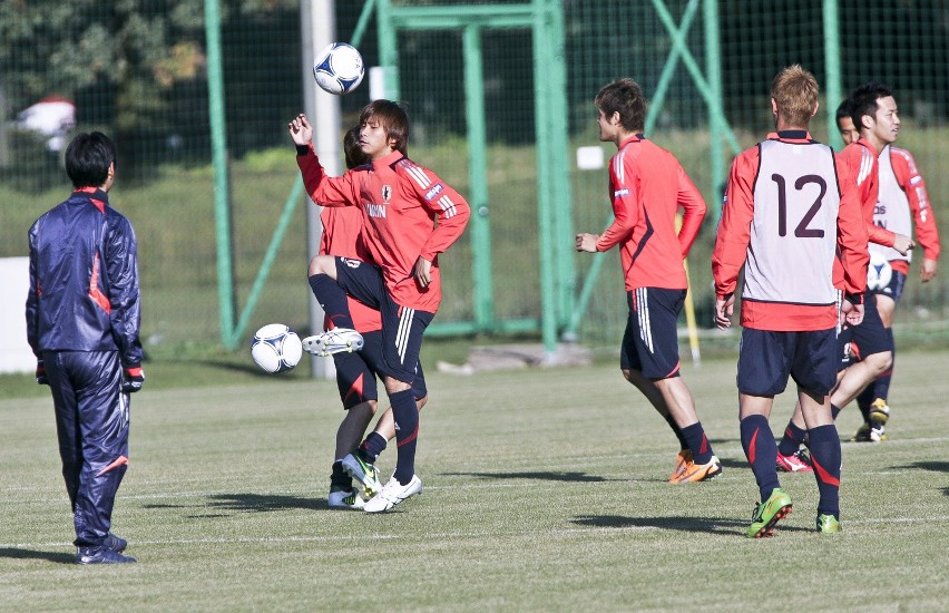 Japonia - Brazylia: Jedni się maskują, inni pokazują. Trening Japonii (ZDJĘCIA)