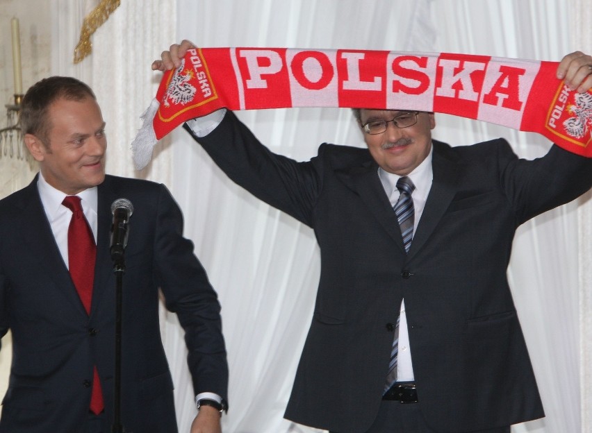 Prezydent Bronisław Komorowski i Premier Donald Tusk